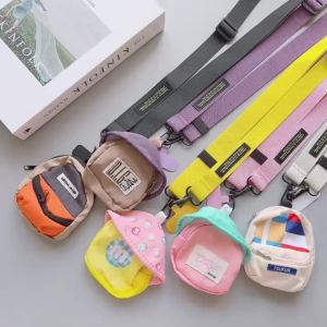 Adjustable Mobile Phone Lanyard Outdoor Crossbody Case for IPhone Air 17 16 E 15 14 13 12 11 Pro Max Anti-lost Coin Purse Cover
