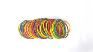 Multi-color Rubber Band Colorful Disposable Rubber Band Hairtie Ponytail Holder For Girls