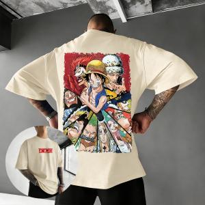 Bandai | One Piece Luffy Cartoon Anime Graphic T-Shirt Men Women 2026 Summer Cotton Kawaii Cosplay Y2K Casual Streetwear Short Sleeve Top