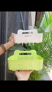 Kệ Để Đồ Nhà Tắm Dán Tường Có Móc Treo Tiện Lợi Kệ Nhà Tắm Nhựa Cao Cấp