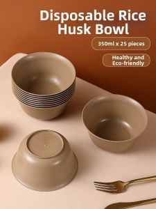 TAFUMAN | Heat-resistant Disposable Tableware Bowl