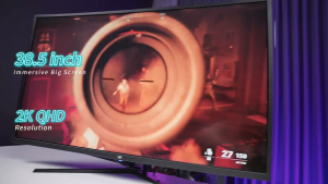 TITAN ARMY 40" 2K QHD 165Hz 1ms 99%sRGB Adaptive Sync Curved Gaming Monitor (C40MQR-PLUS)