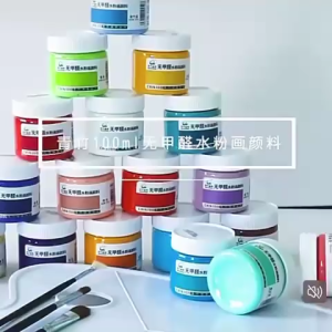 Chinjoo watercolor paint Gouache 100ml formaldehyde-free Affordable & Practical Premium Gouache Paint