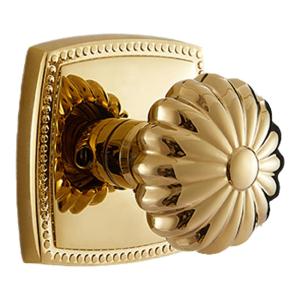 YAGEMAN | French Style Golden Single Tongue Round Door Handle