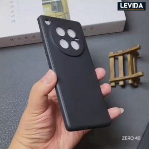 Infinix Zero Ultra 5G Infinix Zero 40 4G Softcase Macaron Black Case Tpu Full Black Protection