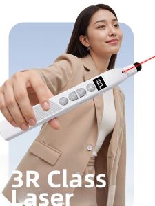 NUOPUCHI | Multipurpose Wireless Teachers Presentation Pen Infrared Green Laser
