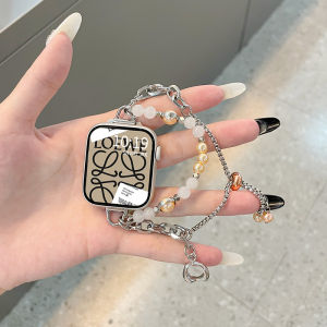 Stainless Steel Smart Watch Band for Xiaomi Redmi Watch 3/2/1 Generation Metal Magnetic Three-bead Sports Bracelet Accessories