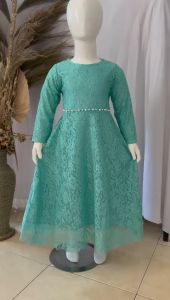 Gaun Brokat Anak Perempuan Terbaru: Fashion Dress Brokat Untuk Usia 3 Sampai 11 Tahun