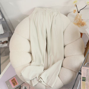 กางเกงโยคะทรงตรงหลวมๆ ทรงสลิมฟิตสำหรับผู้หญิง กางเกงขายาวทรงขากว้างแบบยืดหยุ่นดี ระบายอากาศได้ดี ดูดซับเหงื่อ