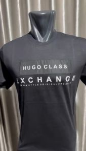 Kaos Fashion Hugoclass Top Brand Lengan Pendek Dengan Motif Dan Warna Terbaru Stok Terbatas