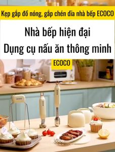 Kẹp gắp đồ nóng gắp chén dĩa nhà bếp ECOCO cao cấp chống phỏng an toàn tuyệt đối 2251