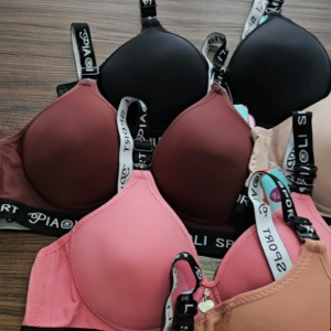MURAH PAKET 6pcs Bra Sport Wanita Tanpa Kawat Busa Tipis - Bra Sport Wanita