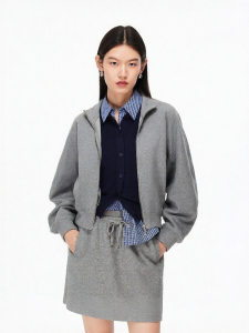 Vero Moda | Cotton Loose Lace Trim Sweatshirt