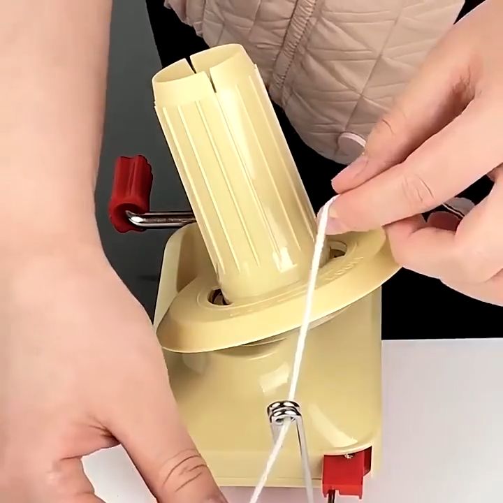 🚚3 Days Arrive🚚 Hand Operated Yarn Winder Swift Yarn Fiber String Ball Wool Winder Small Winder Machine for Household Sewing Accessories