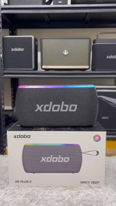 Loa bluetooth 5.3 Xdobo X8 Plus II Công suất 80W Chống nước IPX6 Loa di động siêu trầm hỗ trợ đèn led RGB Nghe nhạc qua Thẻ nhớ TF/USB/AUX kết nối 2 loa TWS - Chính hãng bảo hành 12 tháng