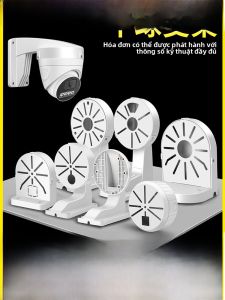 Camera Giám Sát Bằng Hợp Kim Nhôm Treo Tường Ngoài Trời Trong Nhà Hardestcustomer 1258zj 5 Năm Bảo Hành Treo Tường