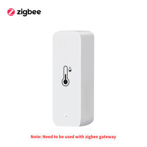 iHseno | Tuya Wifi/Zigbee Temperature And Humidity Sensor Indoor Thermometer Smart Life Control For Home Work With Alexa Google Assistant