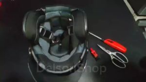 Motorcycle Helmet Conversion Lock Quick Release Easy Lock