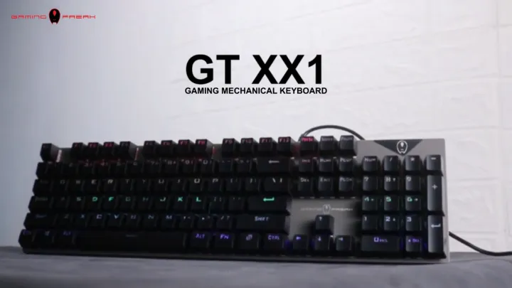 Gaming Freak GT-XX1 Mechanical Gaming Keyboard - Blue/Brown Switch