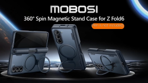 MOBOSI for Z Fold 6 Case with Rotatable Ring Stand & Privacy Screen Protector Compatible with Magsafe 18FT MIL-Grade Protection Magnetic Shockproof Slim Case for Samsung Galatible with MagsafeShockproof Slim TPU+PC shockproof rugged casing for Samsung