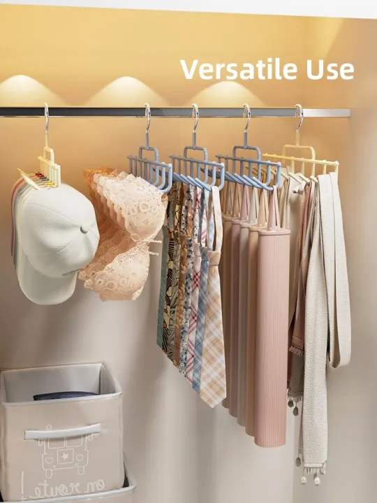 Multi-Purpose%20Hat%20Storage%20Hook%20Dormitory%20Clothes%20Hanger%20Plastic%20Material%208%20Hooks%20for%20Cap%20Underwear%20Suspenders%20Student%20Dormitory%20-%20Image%206