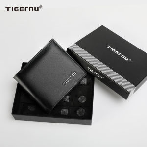 Tigernu 8006 Mens PU Leather Wallet Bifold Short Credit Card Holders Coin Purses  Business Purse Male