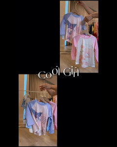 MC165 ใหม่ พร้อมส่งเสื้อแขนยาว นิ่มเด้ง ไม่บาง ไม่หนากำลังพอดีลายน่ารักมาก