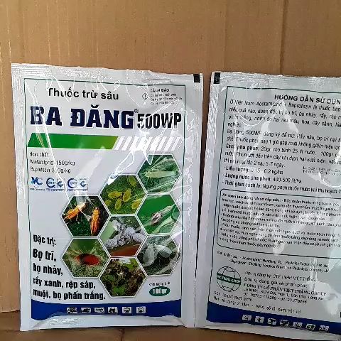 Thuốc trừ sâu rầy bọ trĩ Ba đăng 500WP gói 100grThuốc có cơ chế nội hấp lưu dẫnVật Tư Nông Nghiệp AgriHG Bột Diệt Côn Trùng Nông Nghiệp Breo Trừ Sâu Hiệu Quả Cho Cây Trồng - Lazada
