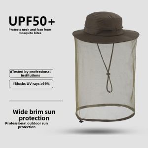 Mosquito Repellent Sun Protection Dust Mask Hat