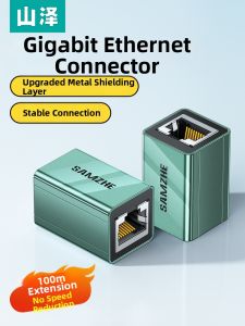 Samzhe | Gigabit Compatible RJ45 Extension Connector