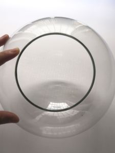 Clear Finish round Glass Globe Lighting Fixture Accessories E27 Fitting for Chandeliers Ceiling Lights And Lamps