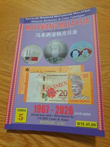 [Hard Cardboard Better Packaging] Malaysia Banknotes & Coins Catalogue Buku Duit Rujukan Matawang Malaysia Katalog Ringkas
