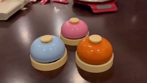 SP94 กระดิ่งฝึกหมา และแมว ไว้เรียกทาส เล่นกับทาส น้ำหนักเบา สีน่ารักปุกปิ๊ก