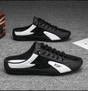 BISA COD -Sepatu Sandal Slip-On Pria Import A31 | sepatu slip on terlaris |shoes trendy cocok jalan