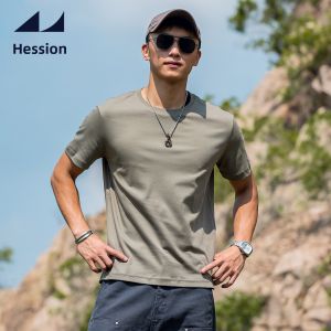 HESSION | Cool Comfort Breathable Mens T-shirt Short Sleeve