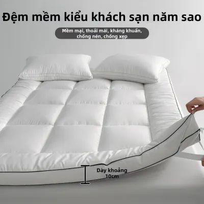 Meiji | Nệm topper mềm sợi đậu nành dùng phòng ngủ hoặc ký túc xá