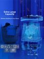 [China Plug Without Adapter] Mini Compact Washing Machine Automatic Semi-Automatic. 