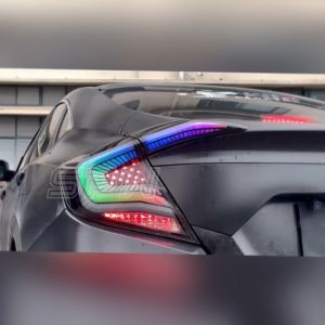 Honda Civic FC (2016 to 2021) RGB Tail Lamp Tail Light Taillamp Taillight LED Running Signal Taillamps Taillights V5 DK 2016 2017 2018 2019 2020 2021