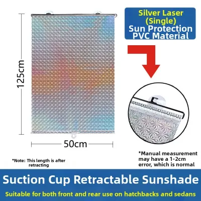 Sunproof Insulation Auto-retractable Sunshade Curtain