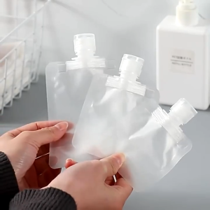 【SG Stock】30 / 50 / 100 ML Shampoo Lotion Dispenser Bag - Transparent Refillable Reusable Fluid Bottles Liquid Container Travel分装瓶
