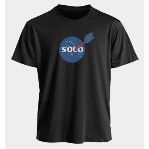 American Star Wars-themed Printed Round-neck T-shirts for Men and Women Comfortable Short-sleeved for Daily Commuting in Summer