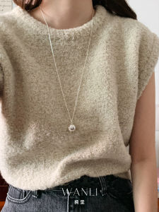 Elegant Long Beaded Sweater Chain for Women Fashionable Jewelry French Style Alloy Plated Silver Gold New 2025 Matching Necklace
