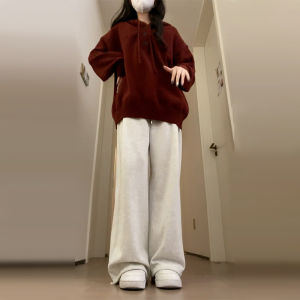 Korean Style Lazy Loose Knitted Hat Sweater Womens Autumn Winter New Design Sensation Retro Soft Top Buttoned Long Sleeve