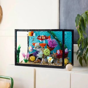Creative Tropical Aquarium Fish Tank Marine Animal Kids Assembly Toy