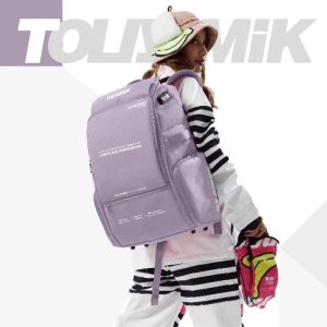 Waterproof Skiing Backpack Small Crossbody Dry Wet Separation Snow Bag 50L Tolasmik Outdoor Camping Travel Gear Double Shoulder