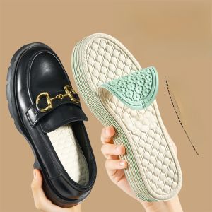 LINGMIAO | Ultra Thin Breathable Anti-Odor Absorbent Womens Latex Insoles