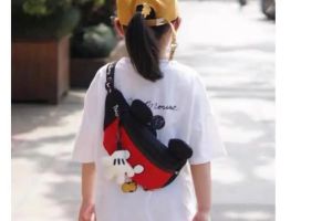 Waitsbag Tas Pinggang Wanita Selempang Anak Mickey Mouse