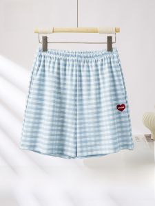 MiiOW | Quần ngủ cotton nguyên chất cho nữ mùa hè Quần lót ba mảnh bằng vải lụa mềm mại thoáng khí Quần áo mặc nhà thường ngày Mẫu mới 2025