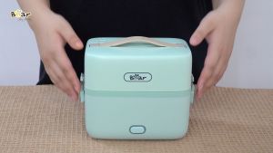 Hộp Cơm Điện Bear SB-HC12L 1.2 Lít - Bản Quốc Tế - Bảo Hành 18 Tháng