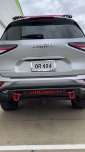 Rear Bumper กำหนดกันชนท้ายโร้คสำหรับ Ford Everest และ Isuzu Mu-X - Rogue